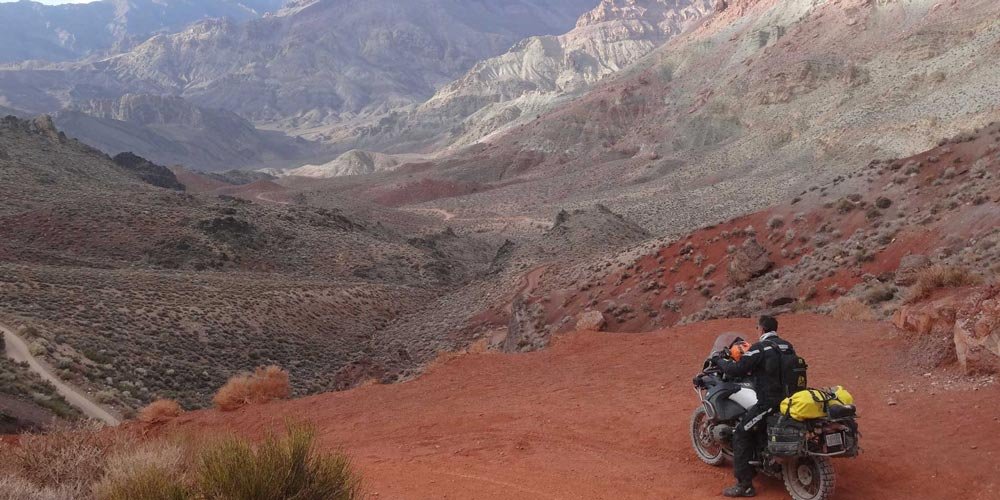 DeathDepart from your motel in Beatty and head for Titus Canyon.