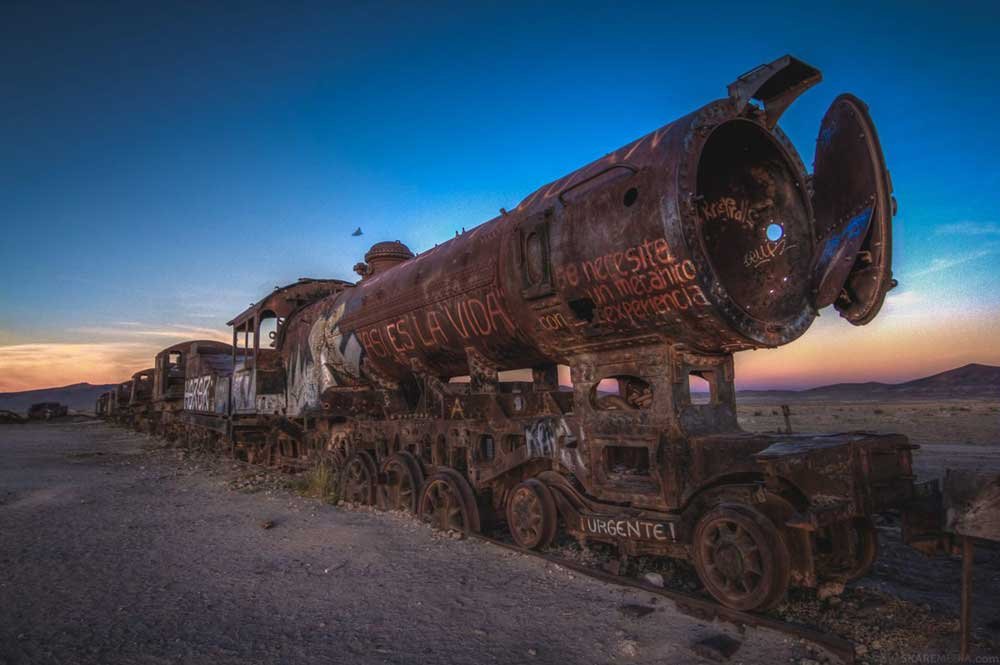 DeathHanging out on the Solar de Uyuni